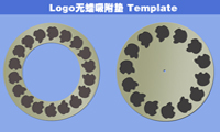 吉致電子--Apple Logo 無(wú)蠟吸附墊